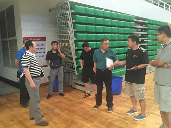 中南大后勤保障部、体育部、物业中心、91在线
等相关单位联合安置受灾学生